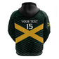 Jamaica Rugby Custom Hoodie Go Champions