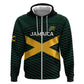 Jamaica Rugby Custom Hoodie Go Champions