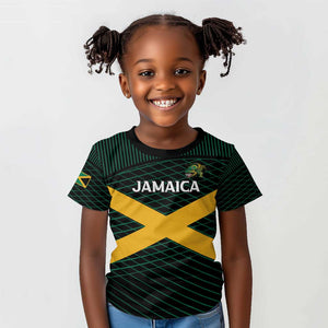 Jamaica Rugby Custom Kid T shirt Go Champions