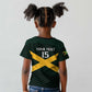 Jamaica Rugby Custom Kid T shirt Go Champions