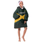 Jamaica Rugby Custom Kid Wearable Blanket Hoodie Go Champions