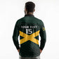 Jamaica Rugby Custom Long Sleeve Polo Shirt Go Champions