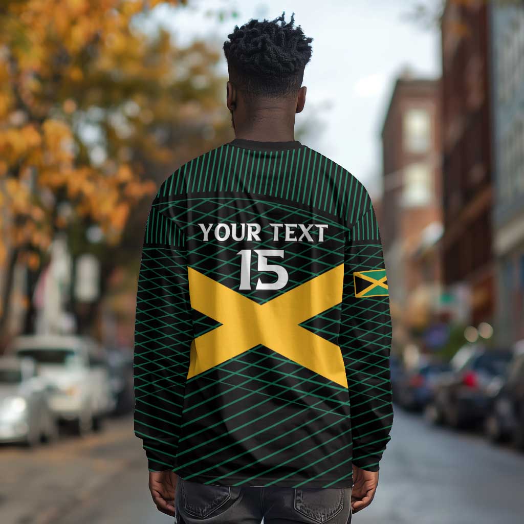 Jamaica Rugby Custom Long Sleeve Shirt Go Champions