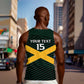 Jamaica Rugby Custom Men Tank Top Go Champions