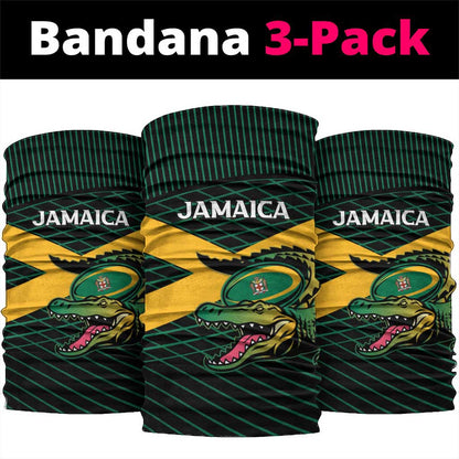 Jamaica Rugby Neck Gaiter Go Champions LT15