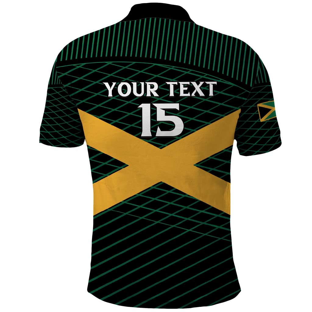 Jamaica Rugby Custom Polo Shirt Go Champions