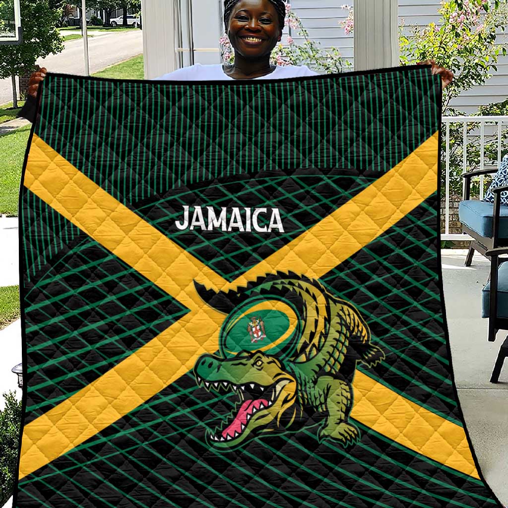 Jamaica Rugby Quilt Go Champions