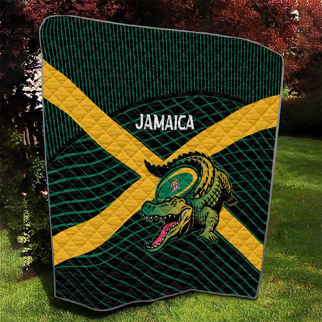 Jamaica Rugby Quilt Go Champions
