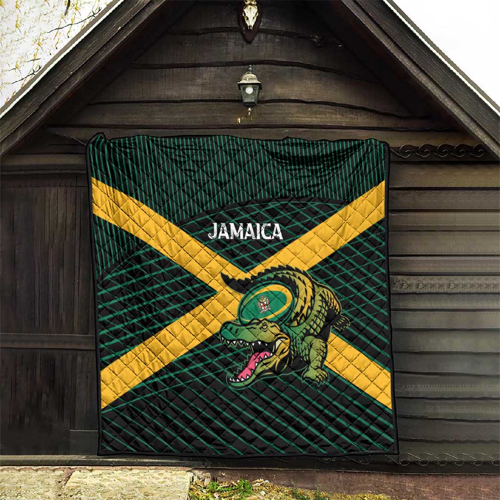 Jamaica Rugby Quilt Go Champions