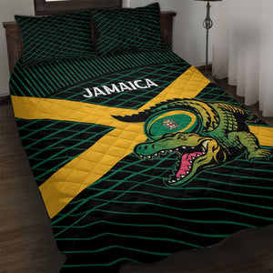 Jamaica Rugby Quilt Bed Set Go Champions
