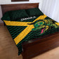 Jamaica Rugby Quilt Bed Set Go Champions