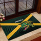 Jamaica Rugby Rubber Doormat Go Champions