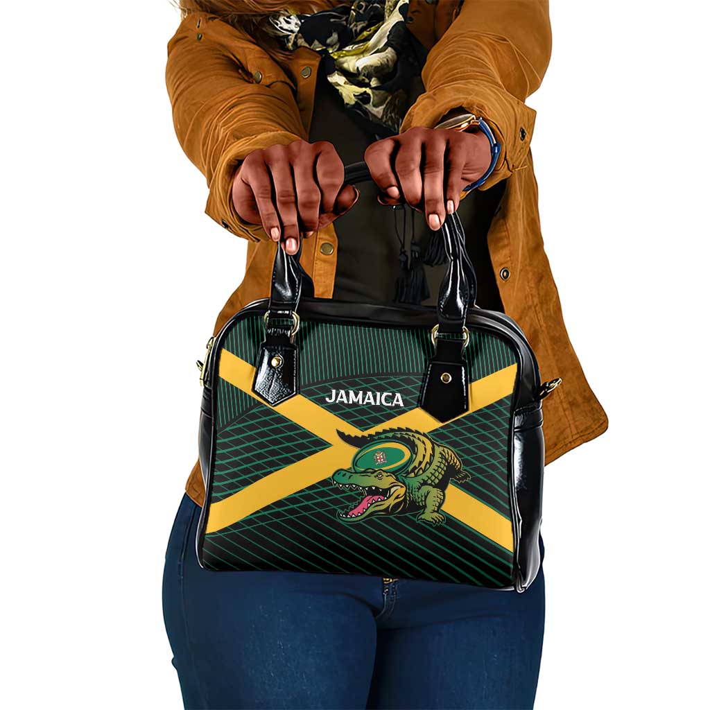 Jamaica Rugby Shoulder Handbag Go Champions