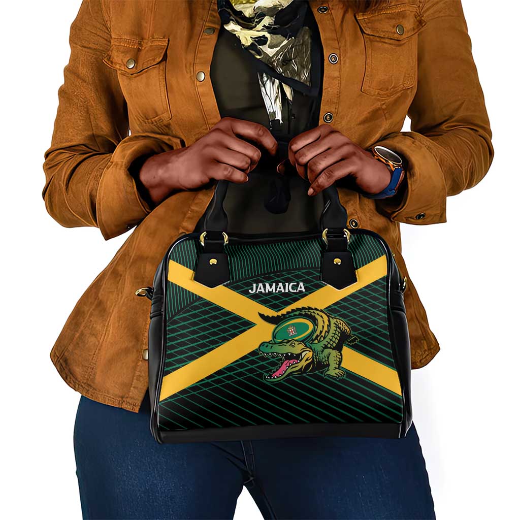 Jamaica Rugby Shoulder Handbag Go Champions