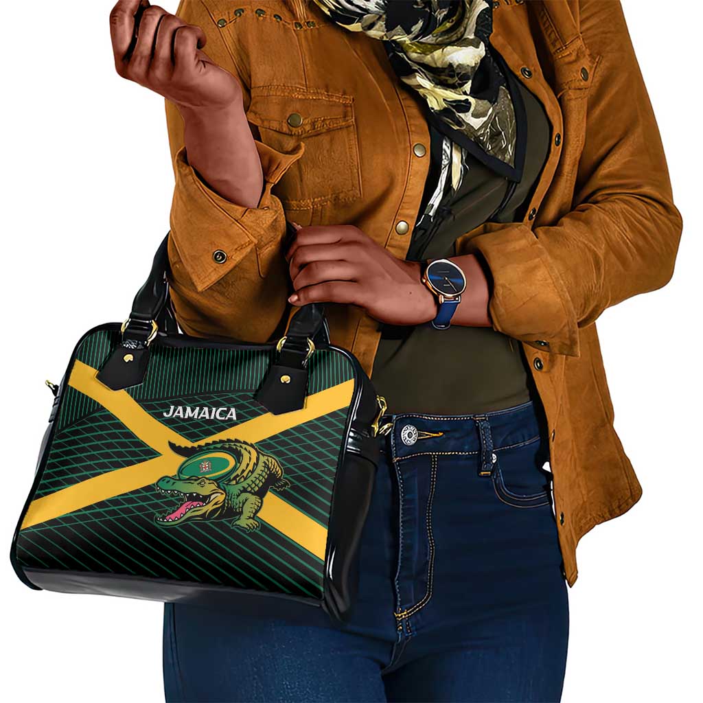 Jamaica Rugby Shoulder Handbag Go Champions