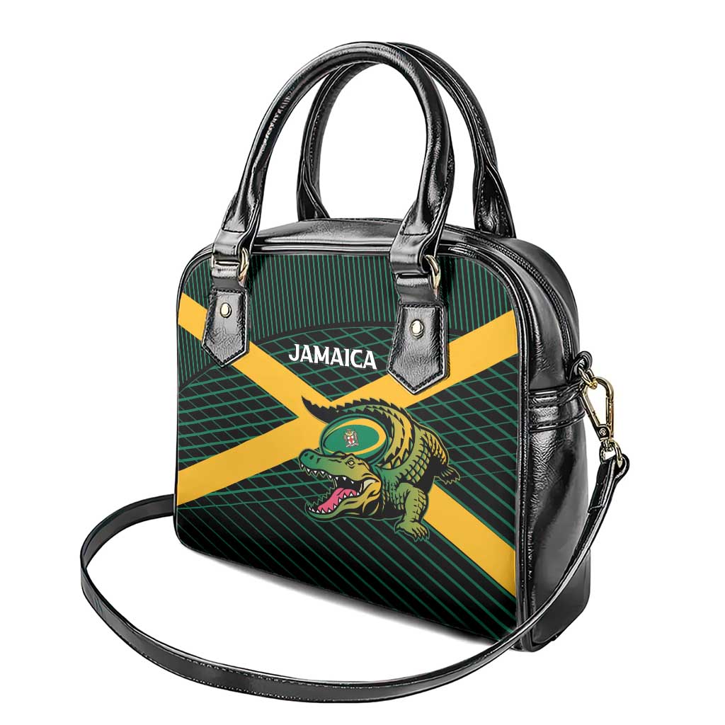 Jamaica Rugby Shoulder Handbag Go Champions