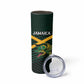 Jamaica Rugby Custom Skinny Tumbler Go Champions