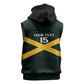 Jamaica Rugby Custom Sleeveless Hoodie Go Champions - African Pride