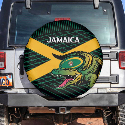 Jamaica Rugby Spare Tire Cover Go Champions