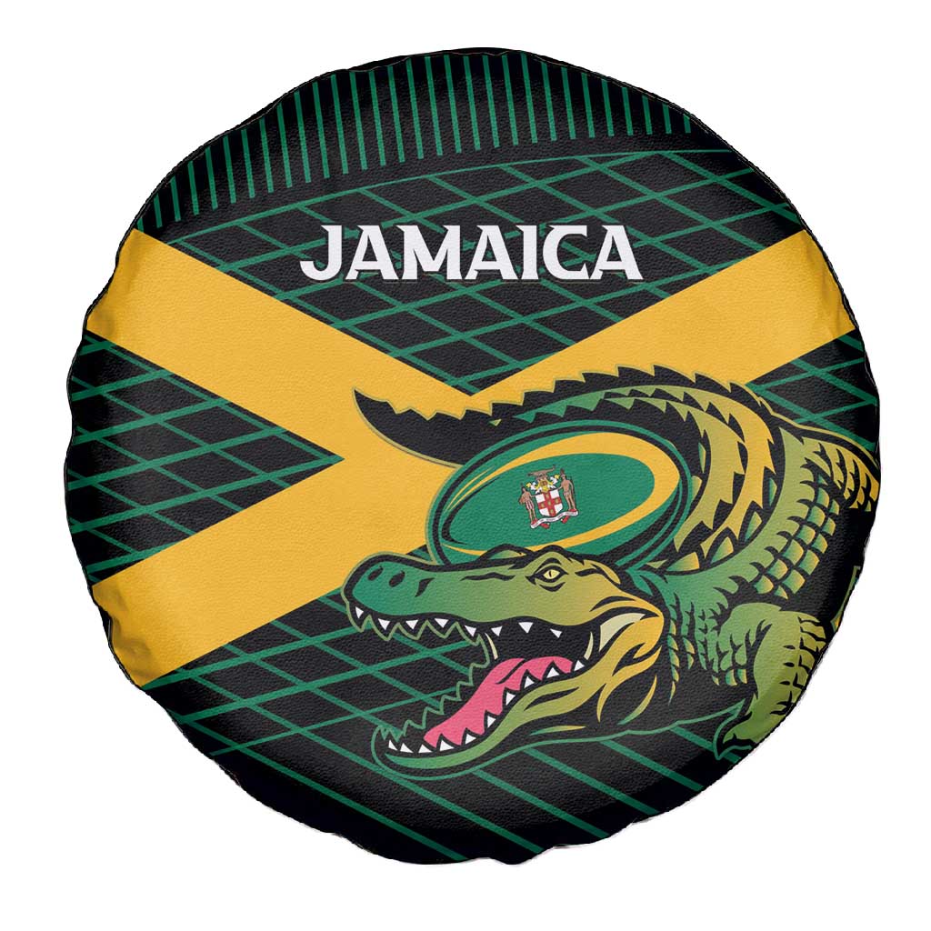 Jamaica Rugby Spare Tire Cover Go Champions