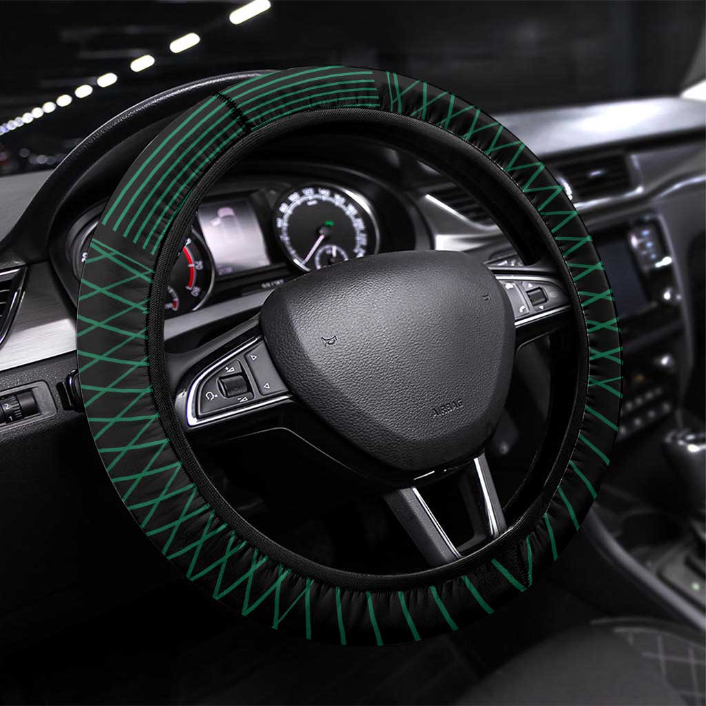 Jamaica Rugby Steering Wheel Cover Go Champions