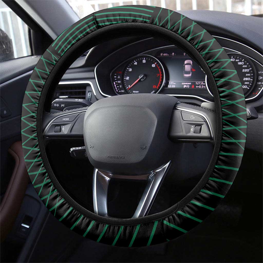 Jamaica Rugby Steering Wheel Cover Go Champions