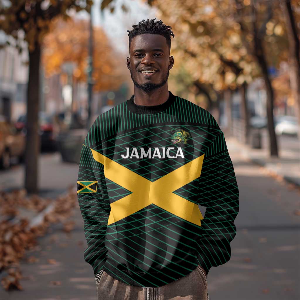 Jamaica Rugby Custom Sweatshirt Go Champions