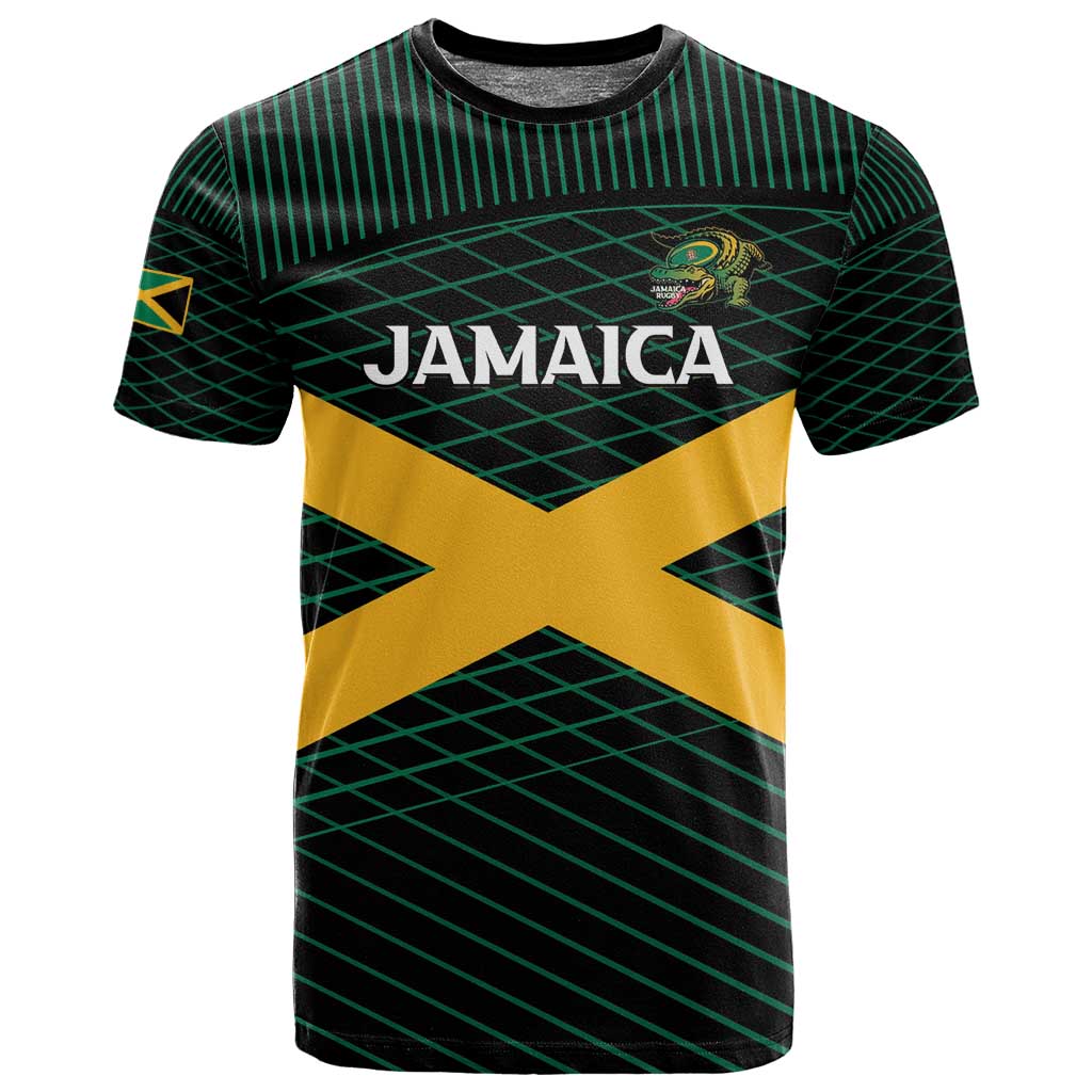 Jamaica Rugby Custom T shirt Go Champions
