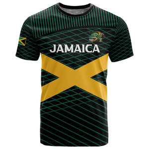 Jamaica Rugby Custom T shirt Go Champions