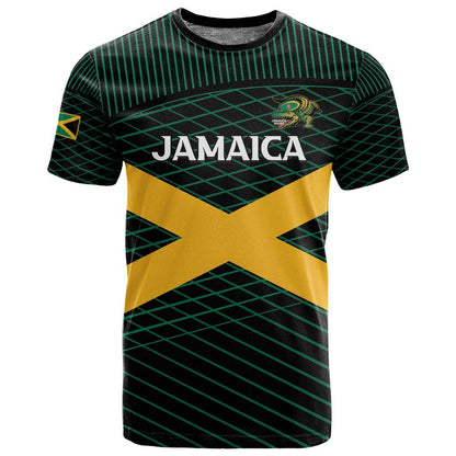 Jamaica Rugby Custom T shirt Go Champions