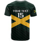 Jamaica Rugby Custom T shirt Go Champions