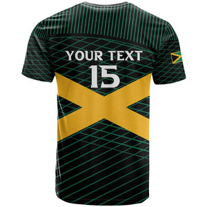 Jamaica Rugby Custom T shirt Go Champions