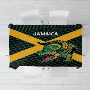 Jamaica Rugby Tablecloth Go Champions
