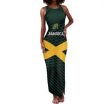 Jamaica Rugby Custom Tank Maxi Dress Go Champions