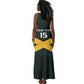 Jamaica Rugby Custom Tank Maxi Dress Go Champions