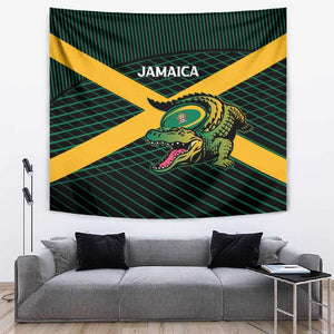 Jamaica Rugby Tapestry Go Champions