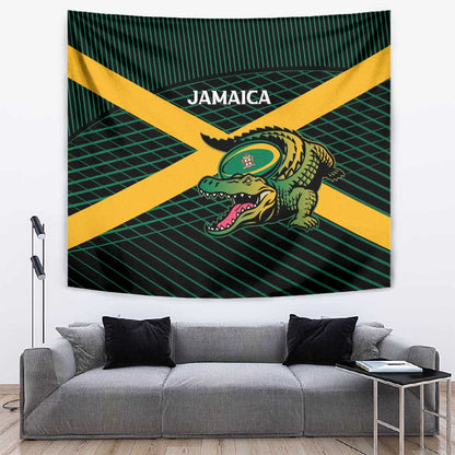 Jamaica Rugby Tapestry Go Champions