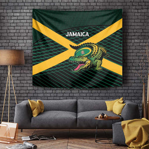 Jamaica Rugby Tapestry Go Champions