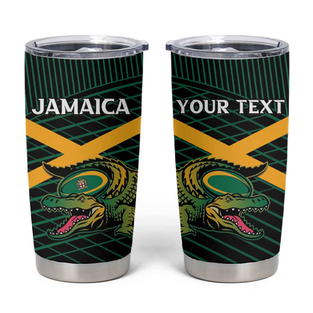 Jamaica Rugby Custom Tumbler Cup Go Champions