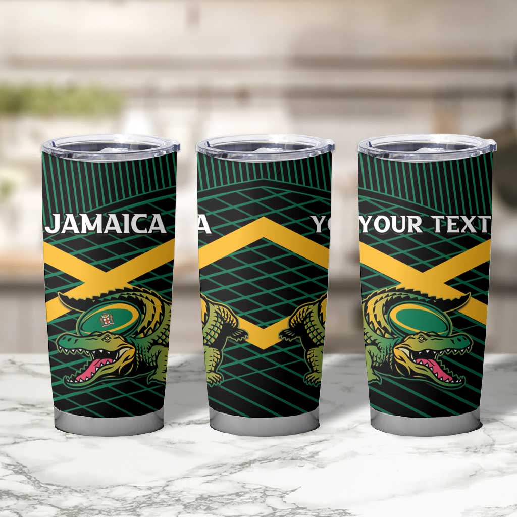 Jamaica Rugby Custom Tumbler Cup Go Champions