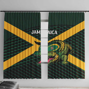 Jamaica Rugby Window Curtain Go Champions