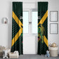 Jamaica Rugby Window Curtain Go Champions