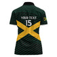 Jamaica Rugby Custom Women Polo Shirt Go Champions