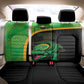 Jamaica Rugby Back Car Seat Cover Go Champions - Pineapple Pattern