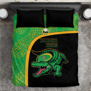 Jamaica Rugby Bedding Set Go Champions - Pineapple Pattern