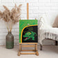 Jamaica Rugby Canvas Wall Art Go Champions - Pineapple Pattern