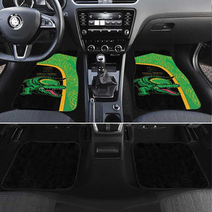 Jamaica Rugby Car Mats Go Champions - Pineapple Pattern