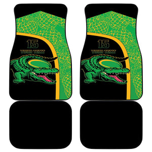 Jamaica Rugby Car Mats Go Champions - Pineapple Pattern