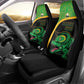 Jamaica Rugby Car Seat Cover Go Champions - Pineapple Pattern
