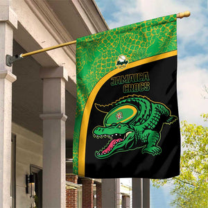 Jamaica Rugby Garden Flag Go Champions - Pineapple Pattern